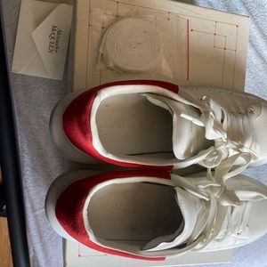 Alexander McQueen red and white like new